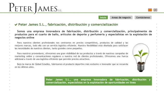 Peterjames.es home page