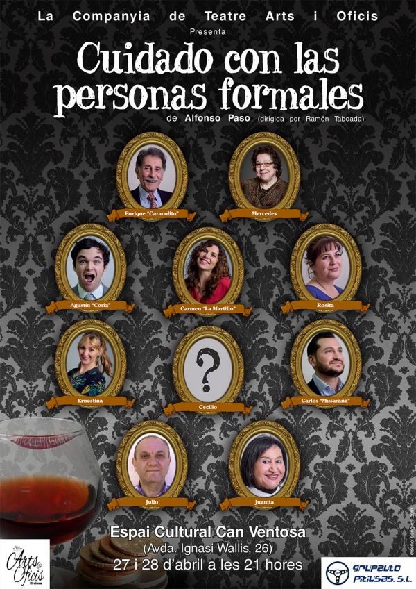 Poster Beware with Formal Persons