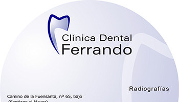 CD design for Clínica Dental Ferrando